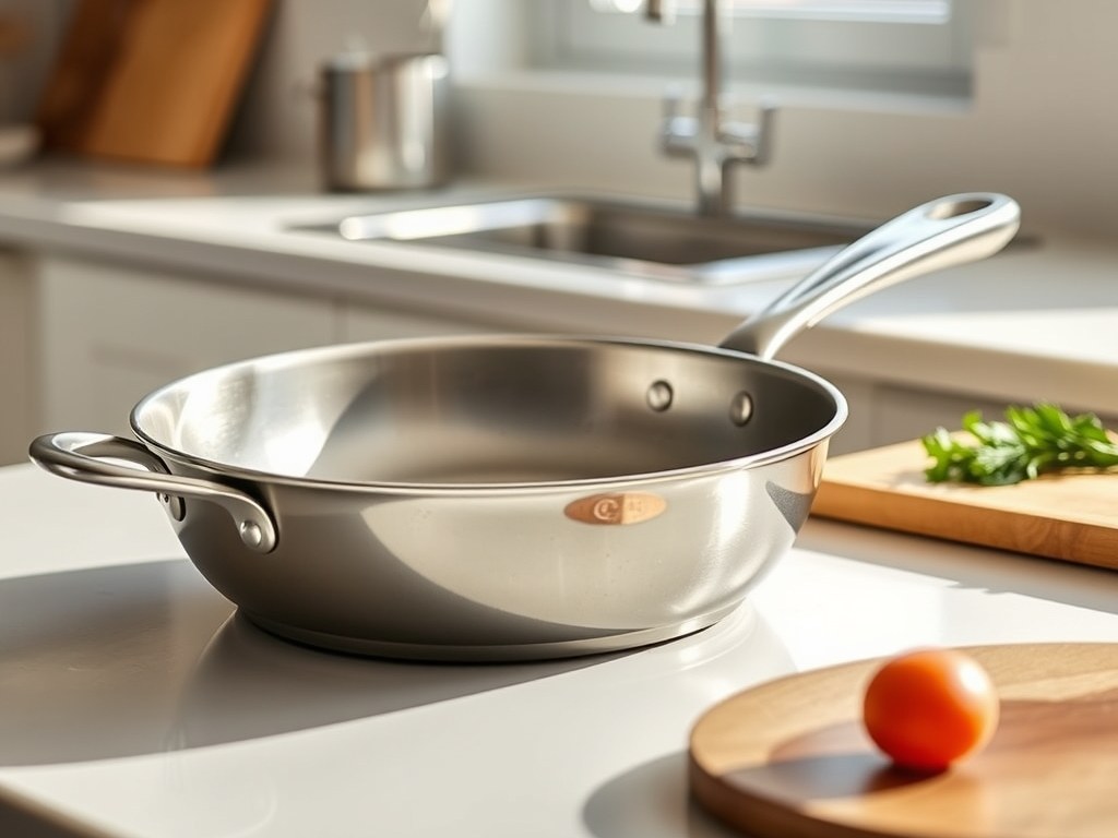 Ninja Foodi NeverStick 10.25-inch pan showing clean undamaged coating surface