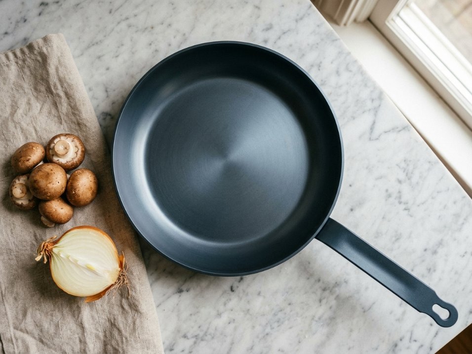 de Buyer Blue Carbon Steel Frying Pan 12.5-Inch