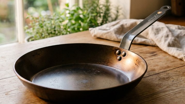Carbon Steel Pan Seasoning Coming Off? It's the Oil
