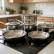 Cooks Standard Multi-Ply Clad 10-Piece Stainless Steel Cookware Set